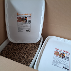 Buchen-Pellets 6 mm – 13 × 15 kg (195 kg) – für Pellet-Smoker & Fackeln