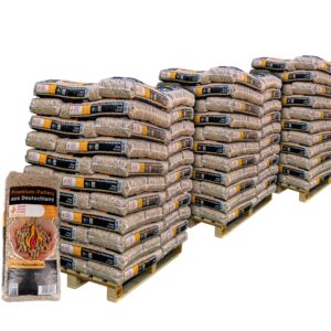 Holzpellets ENplus A1 960 kg – Naturbrennstoffe 6 mm Nadelholz (64 x 15 kg Palette)
