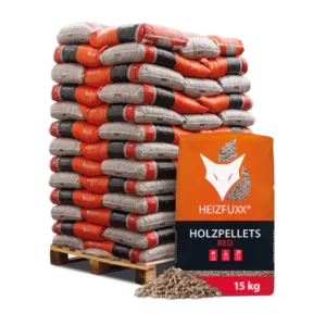 Holzpellets ENplus A1 6 mm – 65 × 15 kg – Hartholz