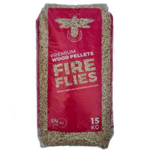 FIREFLIES Holzpellets 6 mm – 65×15 kg (975 kg) – Deutschland
