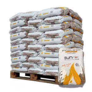 SunFire Holzpellets NF Haute Qualité – 70×15 kg (1.050 kg)