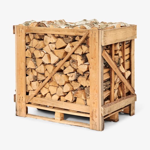 Brennholz Birke 33cm – 1RM auf Palette – kammergetrocknet