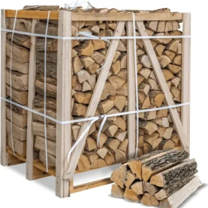 Brennholz Birke 25 cm 1RM auf palette