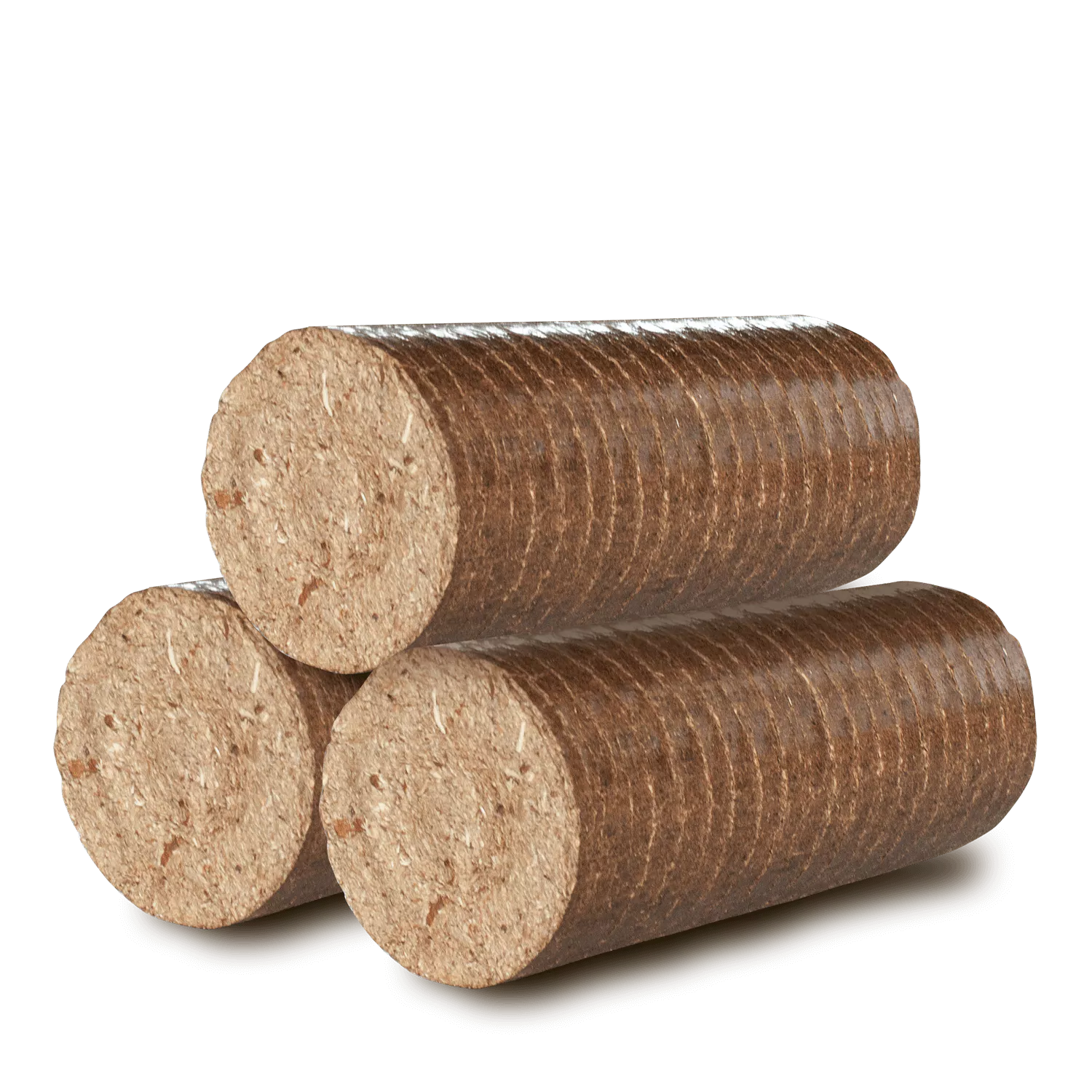 Holzbriketts Nestro XL Red – rund ohne Loch (Palette 960 kg) – Bild 2