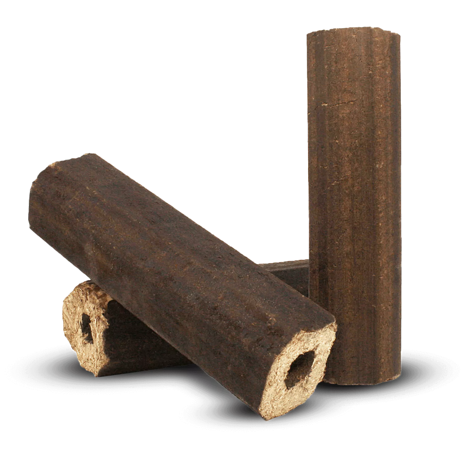 PiniKay Hartholzbriketts Oktagon – mit Zugloch (Palette 960 kg) – Bild 2