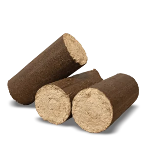 Pollmeier Buchen-Holzbriketts Nestro – rund ohne Loch (Palette 960 kg)