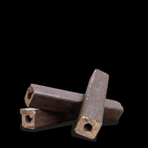 PiniKay Quadro Hartholzbriketts – mit Zugloch (Palette 960 kg)