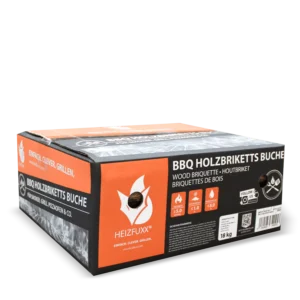 BBQ-Briketts aus reiner Buche – 18 kg Karton, 54er Palette (972 kg)