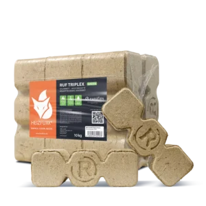 RUF Triplex Green Weichholzbriketts – 960 kg Palette